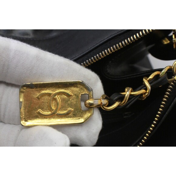 🔥 Chanel Black Quilted Supermodel XL Weekender Tote Bag Pre-Owned 🔥 - Picture 14 of 16